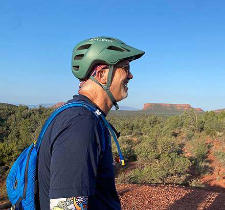 Brian Fultz Looking To The Right